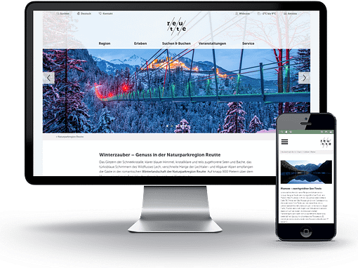 Naturparkregion Reutte – Websites & Onlinemarketing